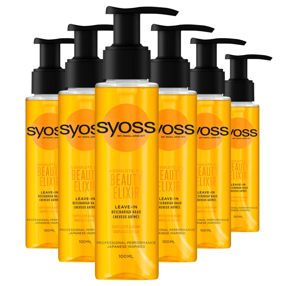 6x Syoss Beauty Elixir Absolute Oil
