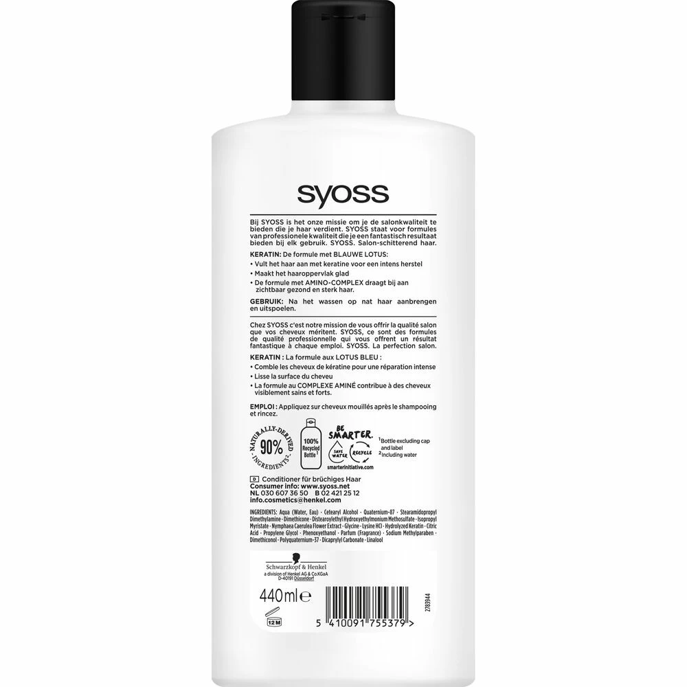 6x Syoss Keratin Conditioner - Afbeelding 2
