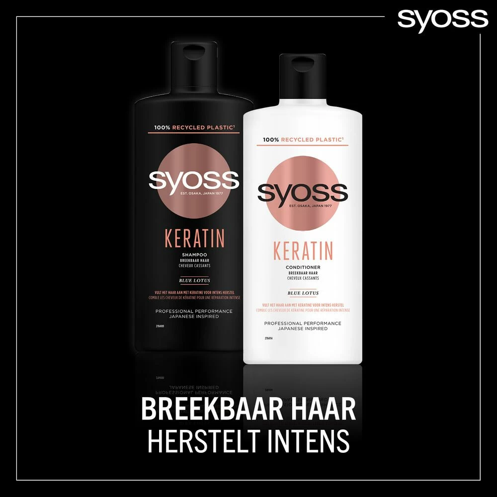6x Syoss Shampoo Keratin - Afbeelding 2
