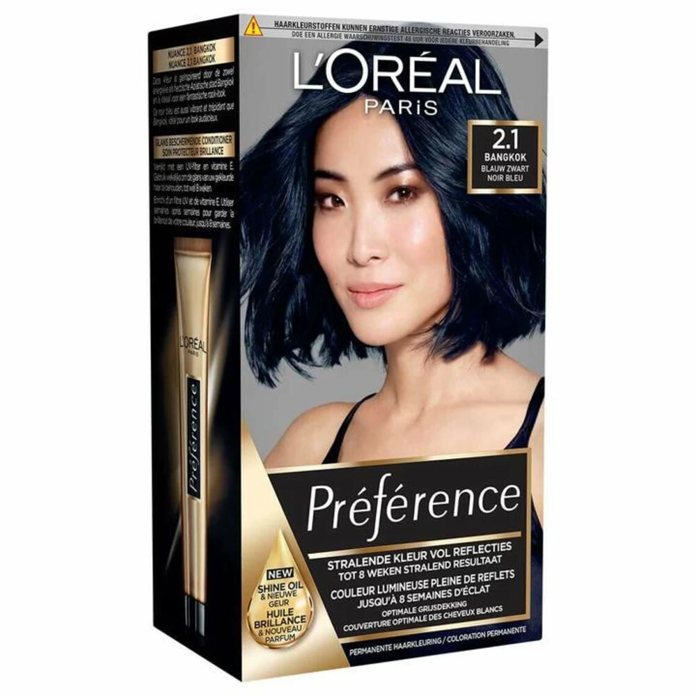 L'Oreal Lu0027Oréal Preference Haarkleuring 2.1 Bangkok - Blauw Zwart - Afbeelding 2
