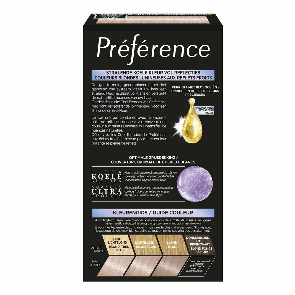 L'Oreal Lu0027Oréal Preference Haarkleuring 9.12 Siberia - Cool Blondes - Afbeelding 3