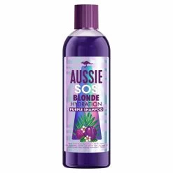 6x Aussie Zilvershampoo SOS Blond Hydration Vegan
