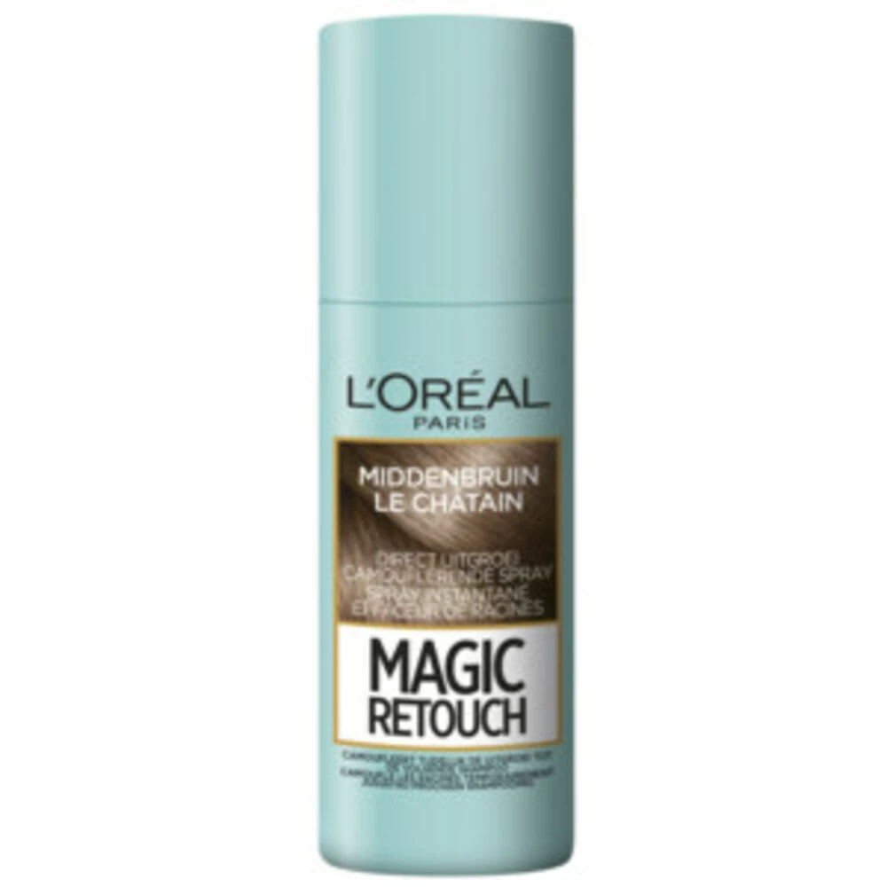 L'Oreal Lu0027Oréal Preference Haarkleuring 04 Tahiti - Middenbruin + Magic Retouch Uitgroeispray Middenbruin 75 Ml Pakket - Afbeelding 3