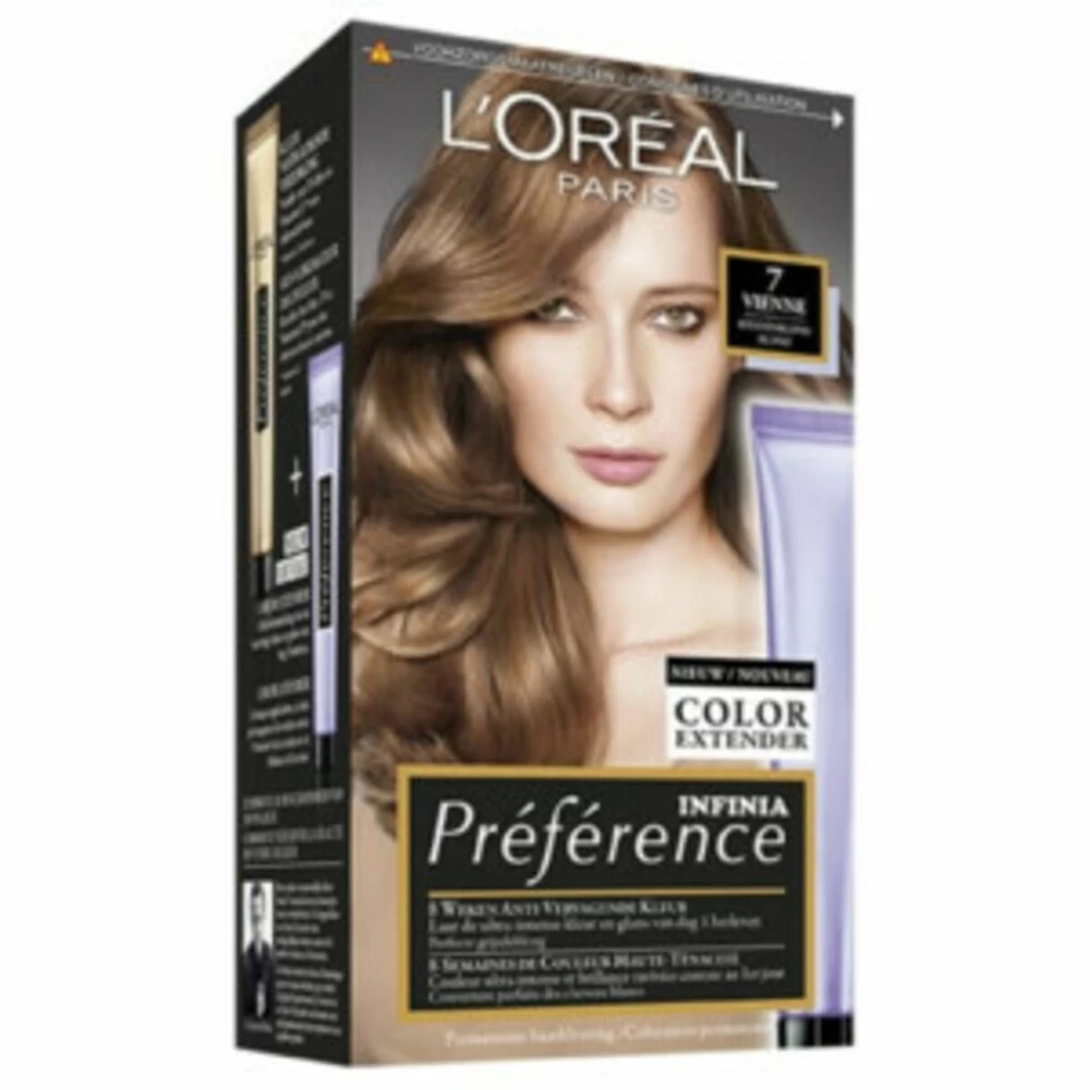 L'Oreal Lu0027Oréal Preference Haarkleuring 07 Vienne - Midden Blond + Magic Retouch Uitgroeispray Middenblond 75 Ml Pakket - Afbeelding 2