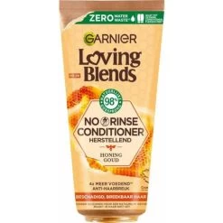 6x Garnier Loving Blends No Rinse Conditioner Honing Goud