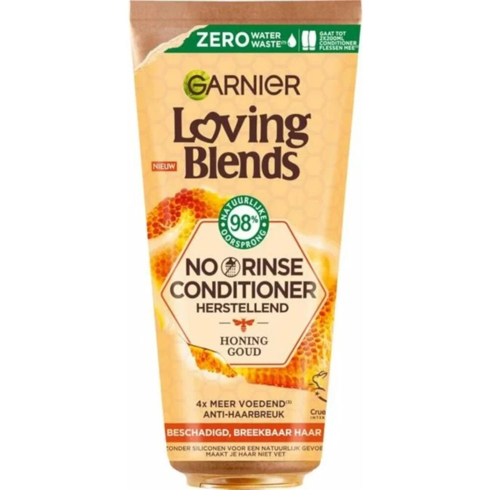 6x Garnier Loving Blends No Rinse Conditioner Honing Goud