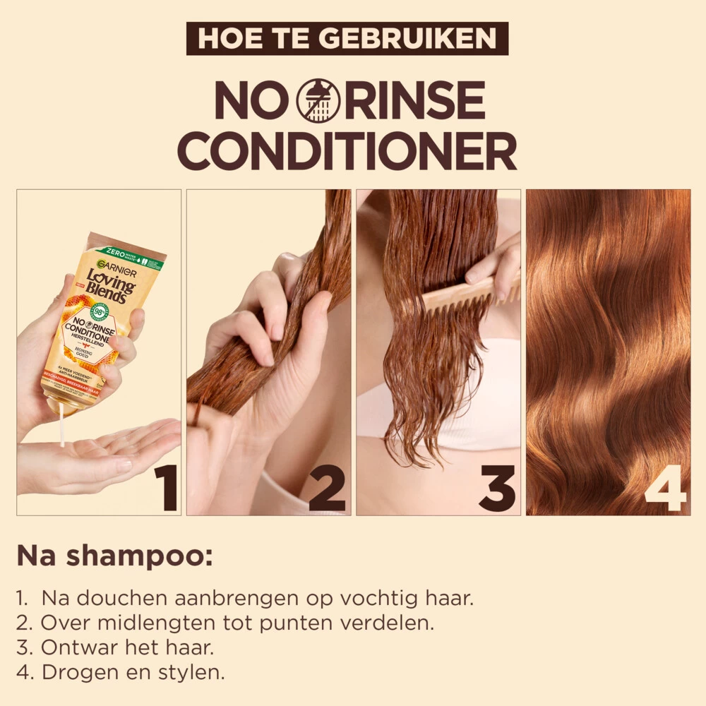 6x Garnier Loving Blends No Rinse Conditioner Avocado - Afbeelding 3