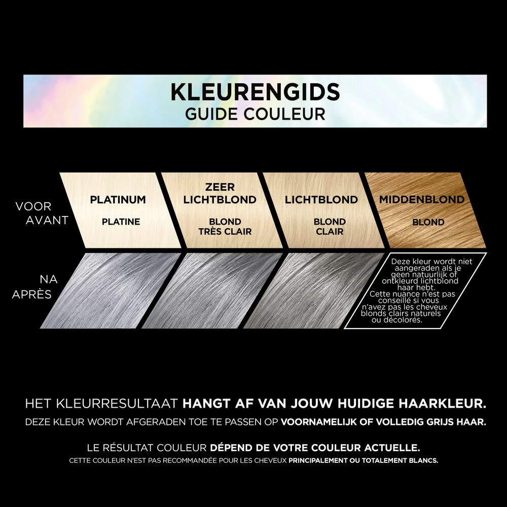 L'Oreal Lu0027Oréal Preference Vivids Haarkleuring 10.112 Silver Grey - Afbeelding 2