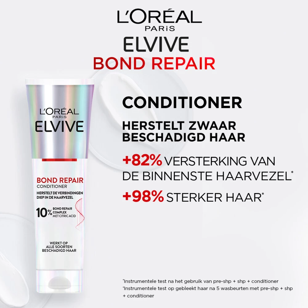 L'Oreal Lu0027Oréal Elvive Bond Repair 10% Conditioner - Afbeelding 2
