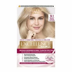 L'Oreal Lu0027Oréal Excellence Creme 9.1 Zeer Licht Asblond