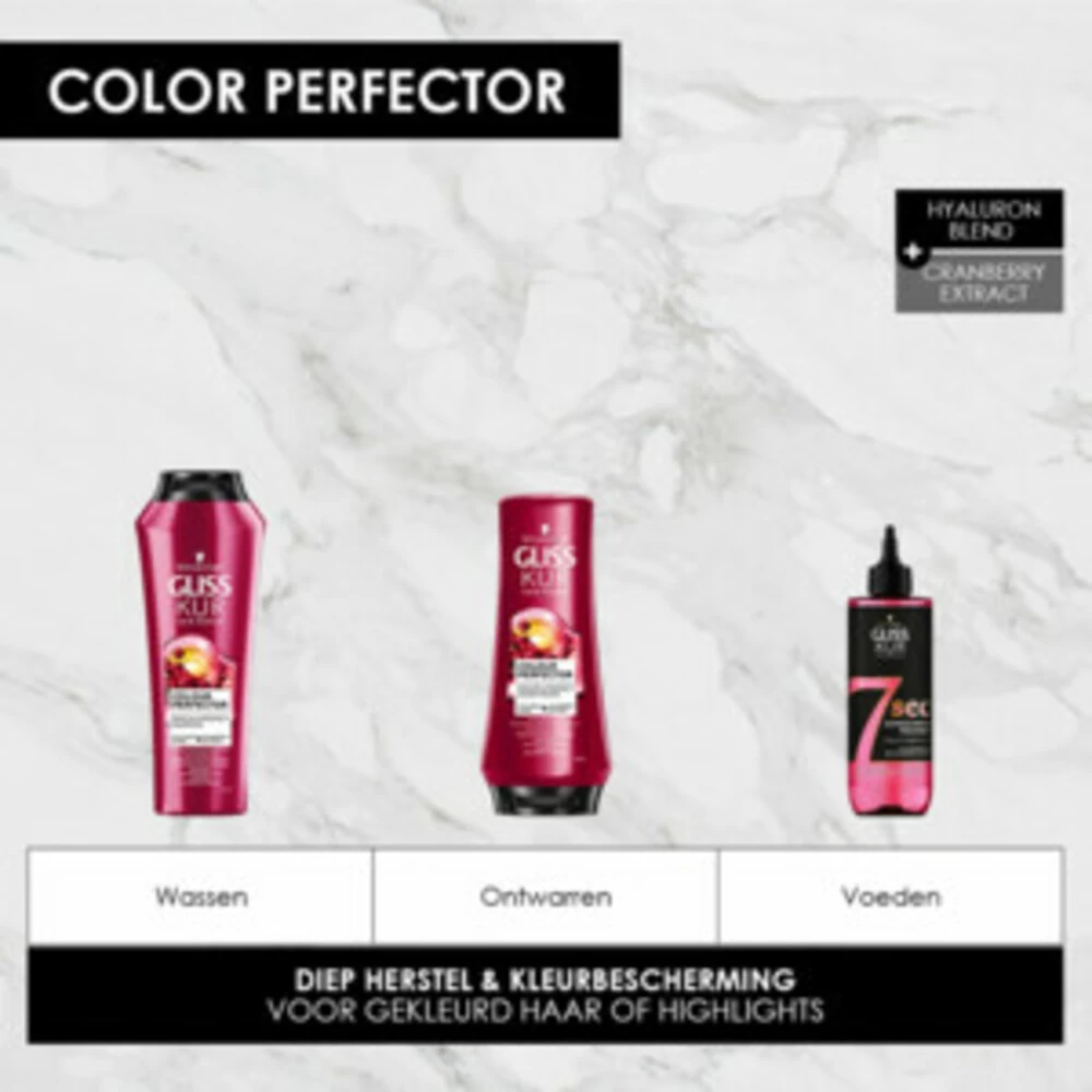 6x Gliss Shampoo Color Protect & Shine - Afbeelding 4