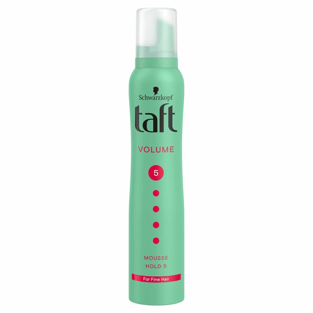 6x Taft True Volume Mousse Mega Strong