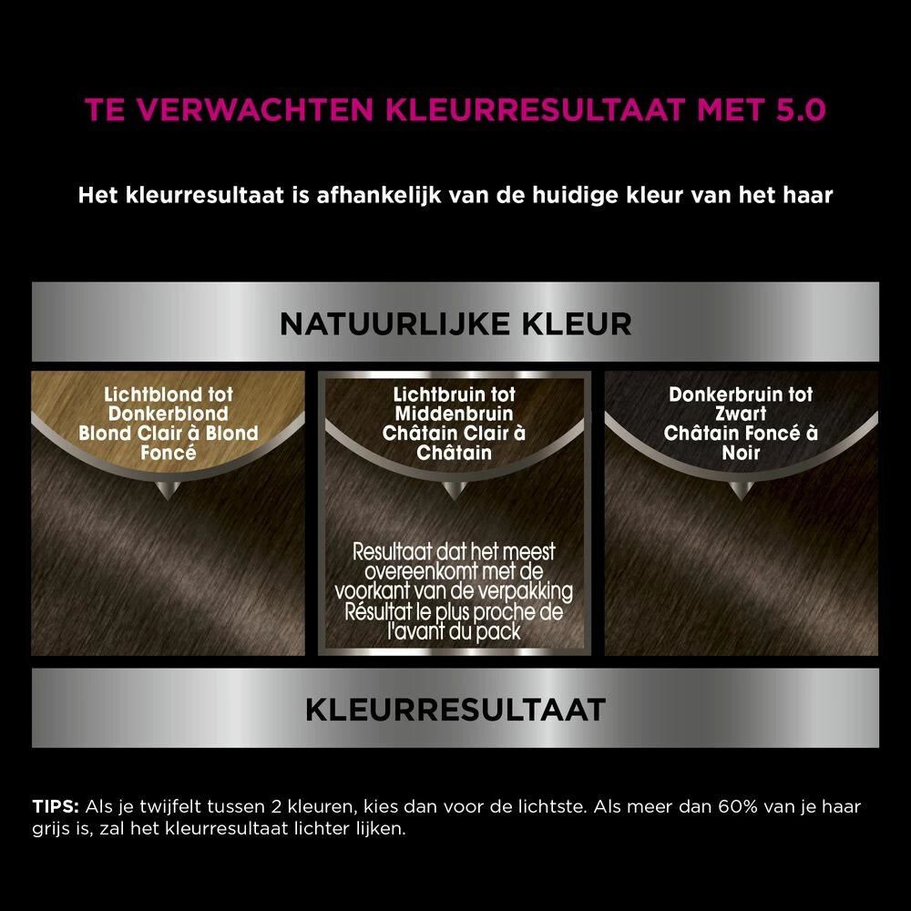 Garnier Olia Haarverf 5.0 - Bruin - Afbeelding 4