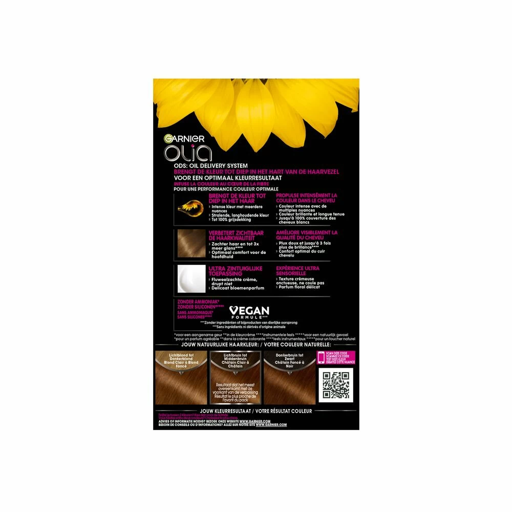 Garnier Olia Haarverf 5.3 - Goudbruin - Afbeelding 2