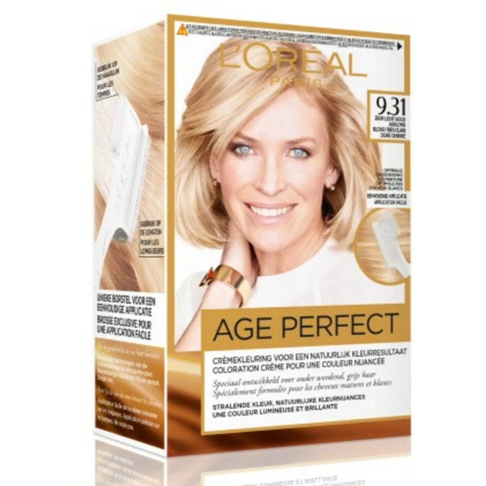 L'Oreal Lu0027Oréal Excellence Age Perfect Haarverf 9.31 Zeer Licht Goud Asblond - Afbeelding 2