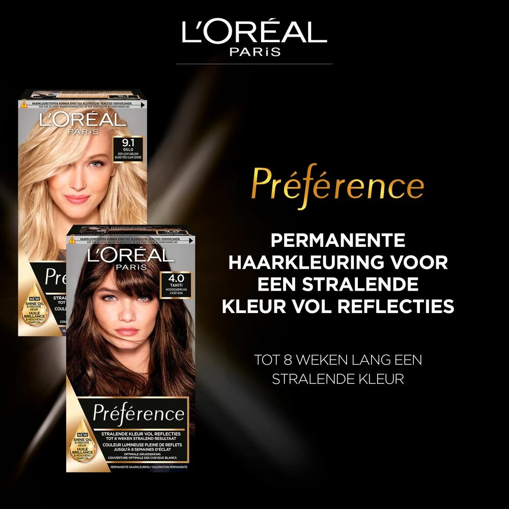 L'Oreal Lu0027Oréal Preference Haarkleuring 07 Vienne - Midden Blond - Afbeelding 3