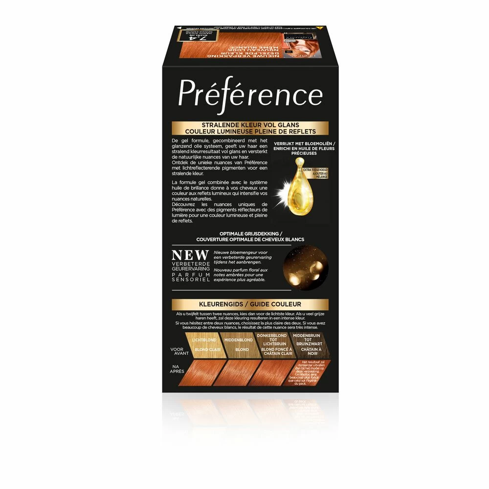 L'Oreal Lu0027Oréal Preference Haarkleuring 7.4 Intens Koperrood - Afbeelding 4