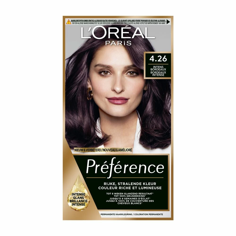 L'Oreal Lu0027Oréal Preference Haarkleuring 4.26 Tuscany - Intens Bordeaux