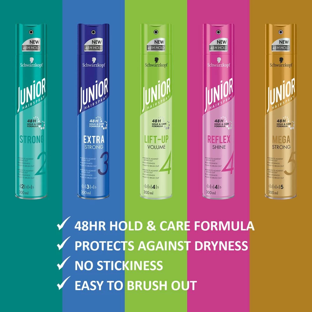 6x Junior Haarspray Reflex Shine - Afbeelding 5
