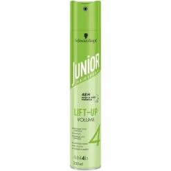 6x Junior Haarspray 3 In 1 Lift Up Volume